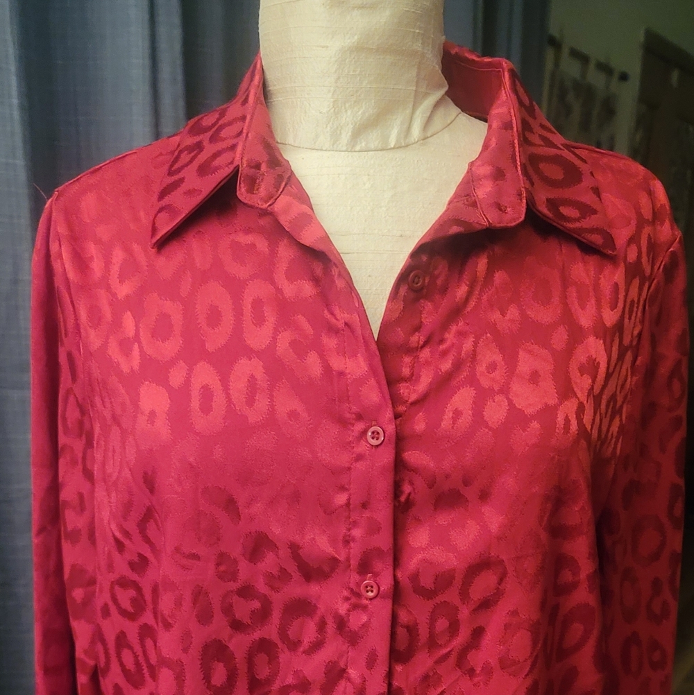 SHEIN Red Top